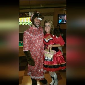 Mens LARGE- Big Bad Wolf Costume